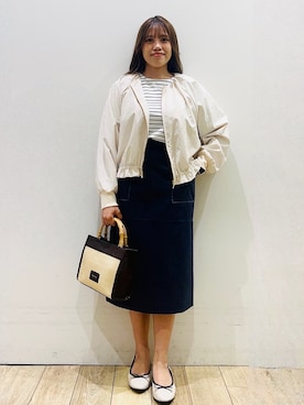 Ririさん(レディース・152cm)の春コーディネート