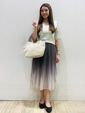 Ririさん（レディース・152cm）の春コーディネート