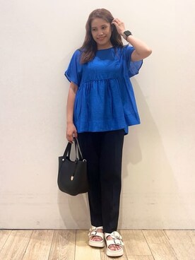 Ririさん（レディース・152cm）の夏コーディネート