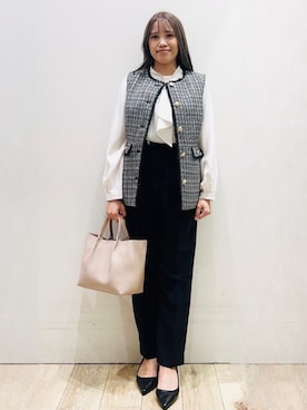 Ririさん(レディース・152cm)の冬コーディネート