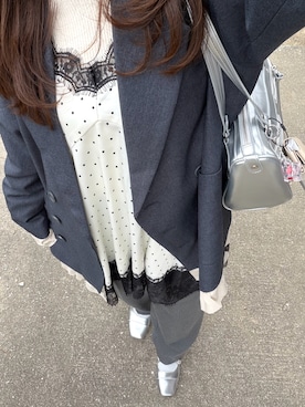 「LE MORE（リモア）のアイテム」を使った、oimoさん（レディース・154cm）の春コーディネート