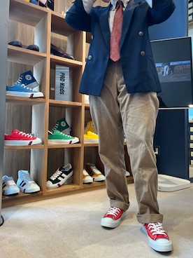 「PRO-Keds（プロケッズ）のアイテム」を使った、berwickomotesandoさん（レディース・162cm）の春コーディネート