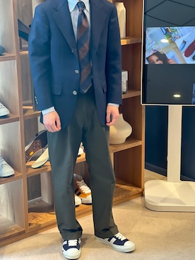 「PRO-Keds（プロケッズ）のアイテム」を使った、berwickomotesandoさん（メンズ・166cm）の春コーディネート