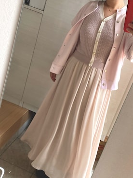 「natural couture（ナチュラルクチュール）のアイテム」を使った、rubbywangさん（レディース・158cm）の春コーディネート