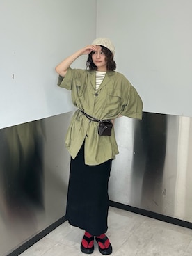 りのんさん（レディース・168cm）の夏コーディネート