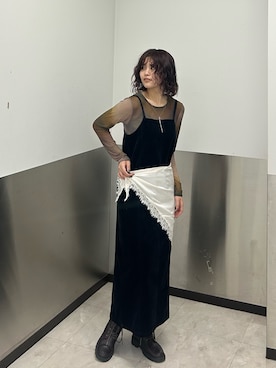 「KBF（ケイビーエフ）のアイテム（トップス）」を使った、りのんさん（レディース・168cm）の秋コーディネート