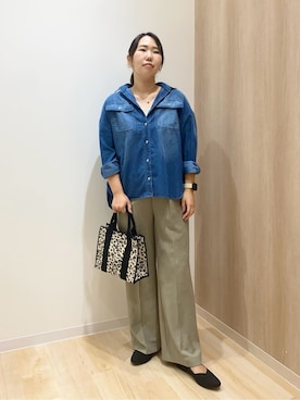 那須 花絵さん（レディース・162cm）の秋コーディネート