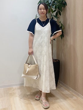 那須 花絵さん(レディース・162cm)の夏コーディネート