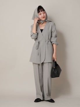 SUIT SQUAREさん（レディース・155cm）の冬コーディネート