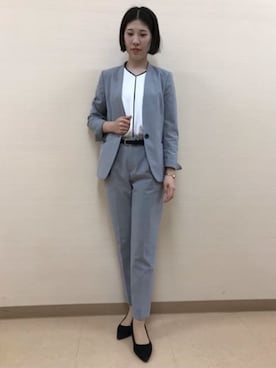 SUIT SQUAREさん（レディース・168cm）の冬コーディネート