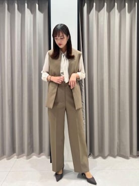 SUIT SQUAREさん（レディース・170cm）の冬コーディネート
