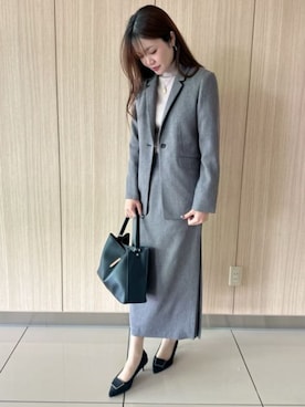 SUIT SQUAREさん（レディース・167cm）の冬コーディネート