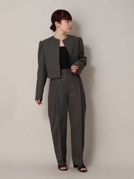 「CIS.（シス）のアイテム」を使った、SUIT SQUAREさん（レディース・156cm）の冬コーディネート