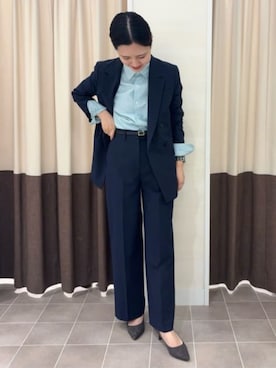 「SUIT SQUARE（スーツスクエア）のアイテム」を使った、SUIT SQUAREさん（レディース・158cm）の冬コーディネート