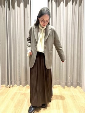 SUIT SQUAREさん（レディース・157cm）の冬コーディネート