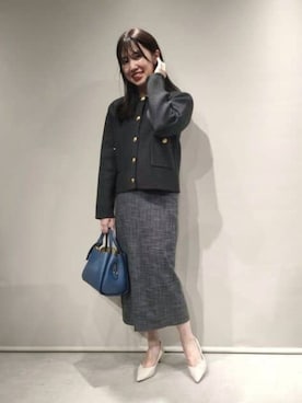 SUIT SQUAREさん（レディース・160cm）の冬コーディネート