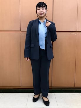 SUIT SQUAREさん（レディース・148cm）の冬コーディネート