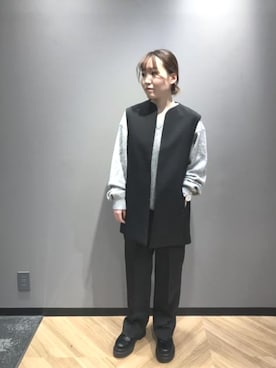 SUIT SQUAREさん（レディース・154cm）の冬コーディネート