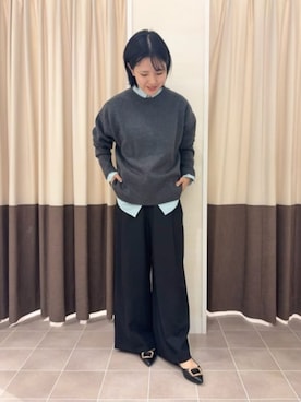 SUIT SQUAREさん（メンズ・158cm）の冬コーディネート