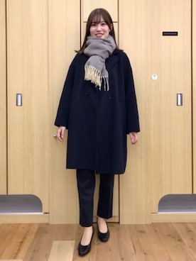 SUIT SQUAREさん（レディース・161cm）の冬コーディネート