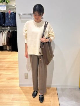 SUIT SQUAREさん（レディース・160cm）の冬コーディネート