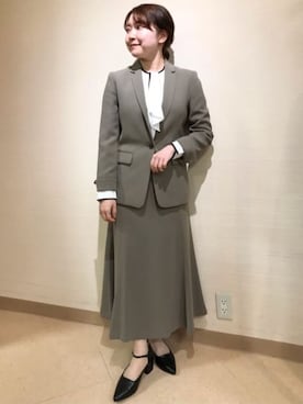 SUIT SQUAREさん（レディース・147cm）の冬コーディネート