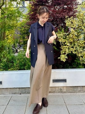 「CIS.（シス）のアイテム」を使った、SUIT SQUAREさん（レディース・157cm）の夏コーディネート