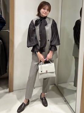 SUIT SQUAREさん（レディース・165cm）の冬コーディネート