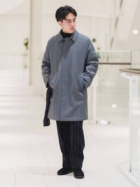 SUIT SQUAREさん（メンズ・173cm）の冬コーディネート