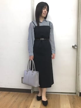 「通勤」｜SUIT SQUAREさん（レディース・162cm）の春コーディネート