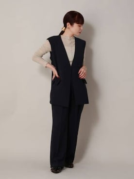 「CIS.（シス）のアイテム」を使った、SUIT SQUAREさん（レディース・156cm）の春コーディネート