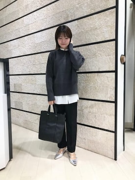 SUIT SQUAREさん（メンズ・157cm）の冬コーディネート