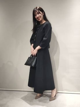 SUIT SQUAREさん（レディース・160cm）の冬コーディネート