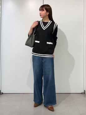 「SUIT SQUARE（スーツスクエア）のアイテム」を使った、SUIT SQUAREさん（レディース・163cm）の春コーディネート