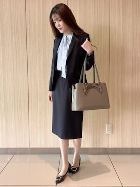 SUIT SQUAREさん(レディース・167cm)の冬コーディネート