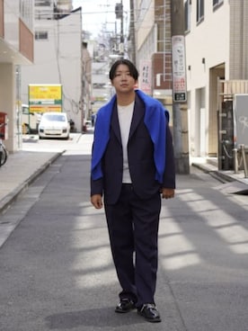 SUIT SQUAREさん（メンズ・174cm）の冬コーディネート