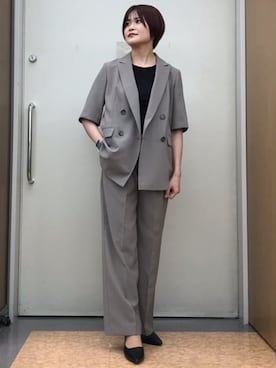 SUIT SQUAREさん(レディース・156cm)の夏コーディネート