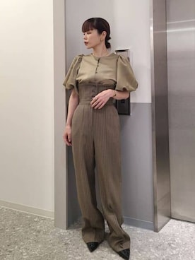 SUIT SQUAREさん（レディース・156cm）の冬コーディネート