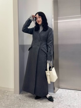 SUIT SQUAREさん（レディース・155cm）の冬コーディネート