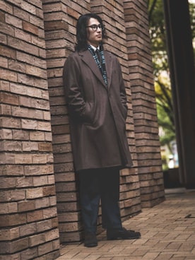 SUIT SQUAREさん（メンズ・173cm）の冬コーディネート