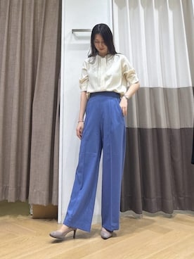 SUIT SQUAREさん（レディース・156cm）の夏コーディネート