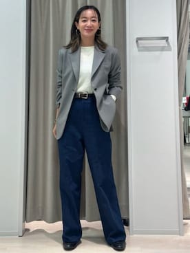 SUIT SQUAREさん（レディース・170cm）の冬コーディネート
