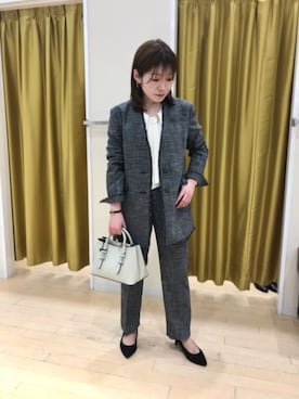SUIT SQUAREさん（レディース・147cm）の冬コーディネート
