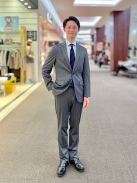 SUIT SQUAREさん（メンズ・173cm）の冬コーディネート