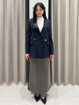 SUIT SQUAREさん(レディース・154cm)の冬コーディネート