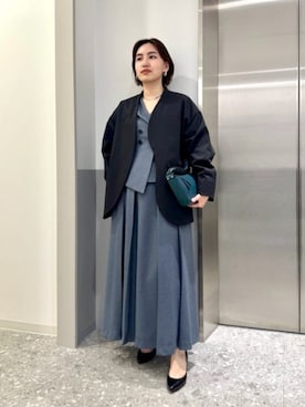 SUIT SQUAREさん（レディース・157cm）の冬コーディネート