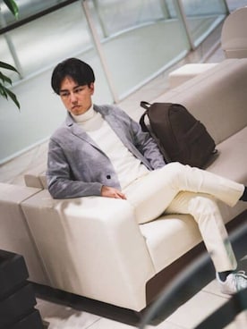 SUIT SQUAREさん（メンズ・173cm）の冬コーディネート