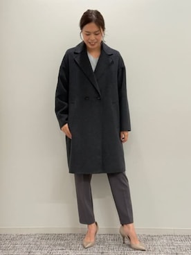 「アイテム（スーツセット）」を使った、SUIT SQUAREさん（レディース・167cm）の冬コーディネート