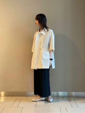 「CIS.（シス）のアイテム」を使った、SUIT SQUAREさん（レディース・163cm）の春コーディネート
