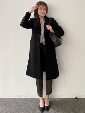 SUIT SQUAREさん（レディース・165cm）の冬コーディネート